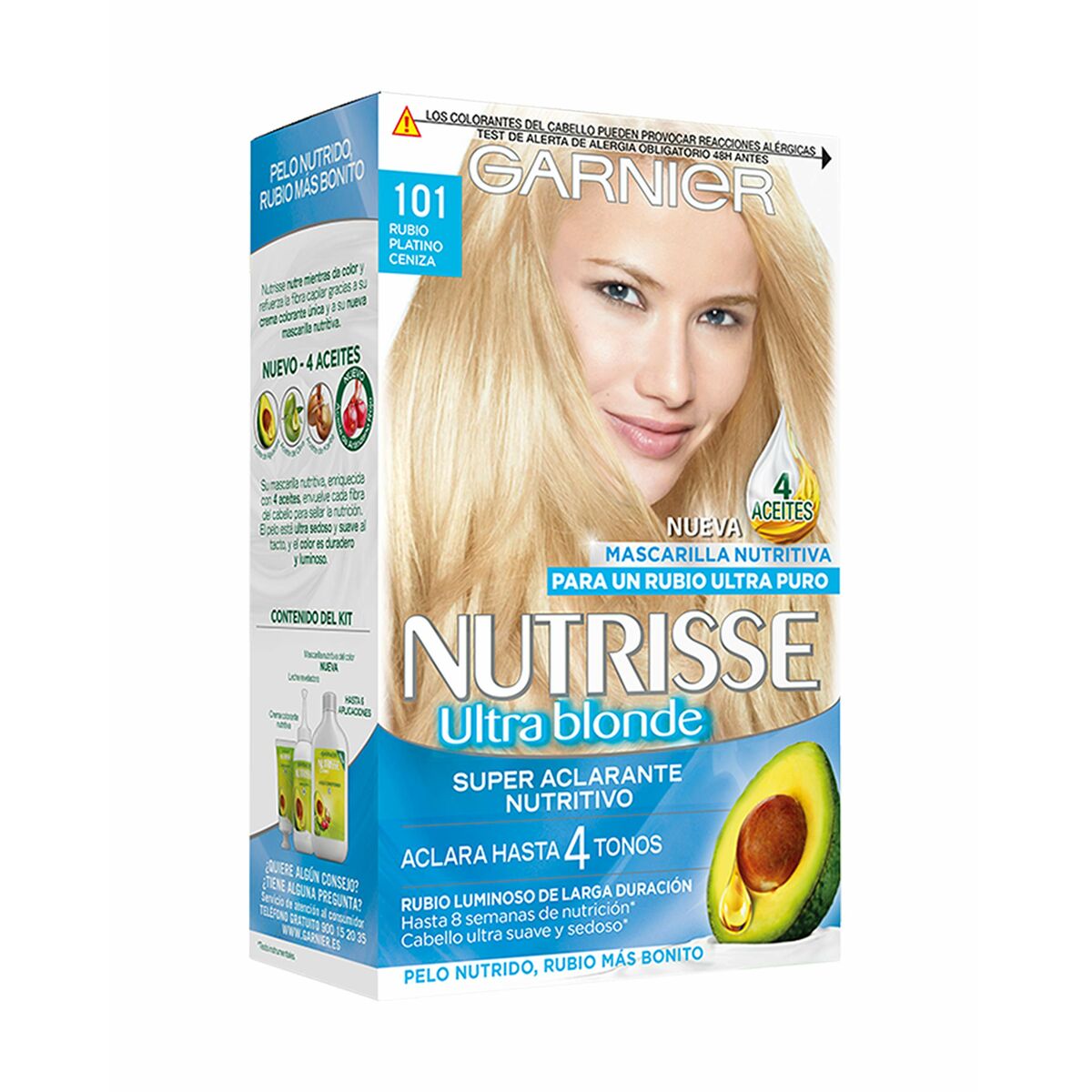 Clarifying Mask Blondes Garnier Nutrisse Ultra Blonde 101 - Sable