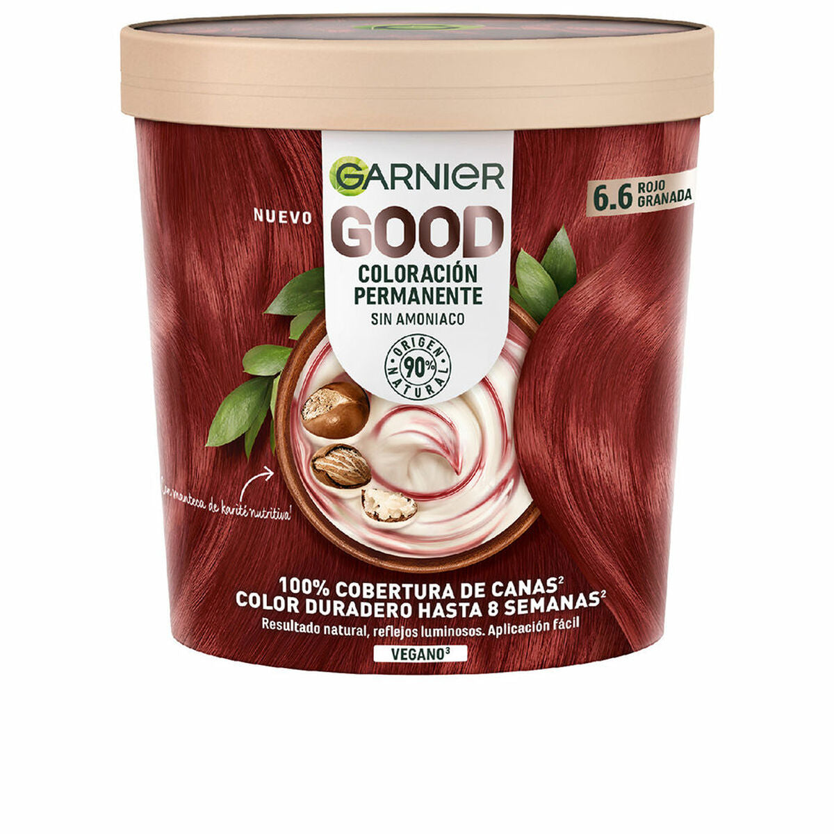 Permanent Dye Garnier Good Nº 6.6 Red (1 Unit) Garnier