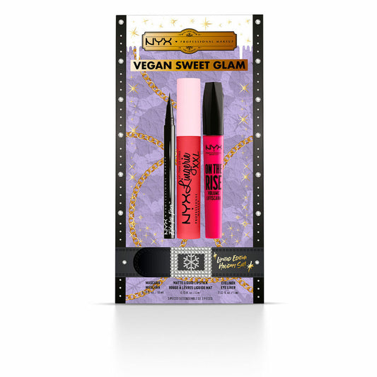 Make-Up Set NYX Vegan Sweet Glam Limited edition 3 Pieces NYX