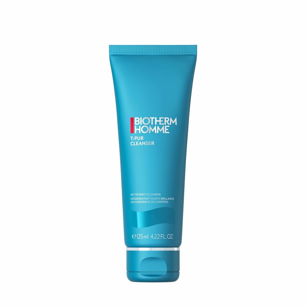 Facial Cleanser Homme T-Pur Biotherm (125 ml) Biotherm