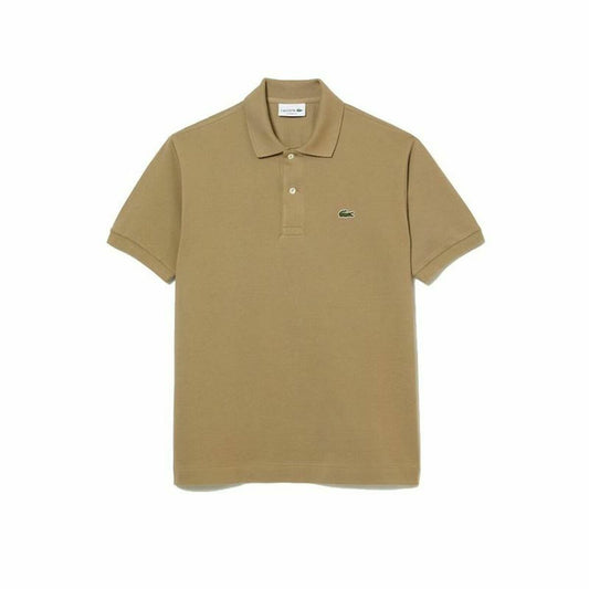 Men’s Short Sleeve Polo Shirt Lacoste Fit L.12.12 Brown