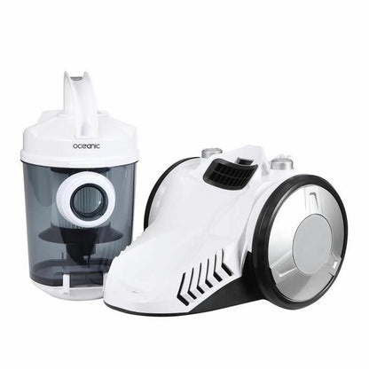 Bagless Vacuum Cleaner Oceanic VC10WBAX2 White 700 W Oceanic