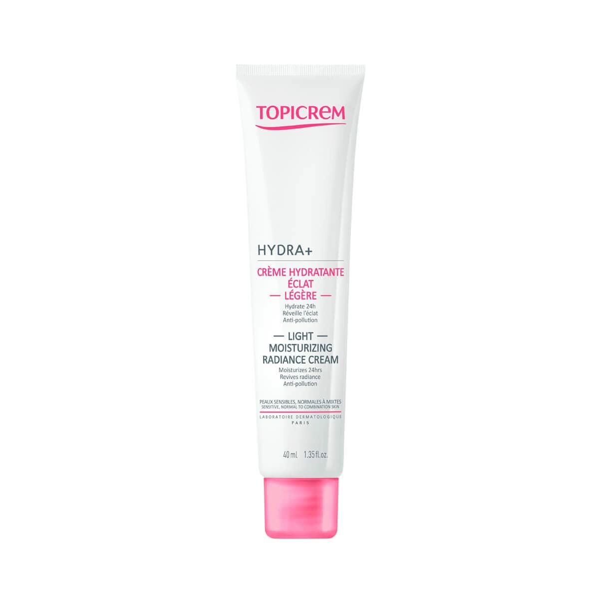 Hydrating Cream Topicrem Hydra+ Highlighter Light 40 ml Topicrem