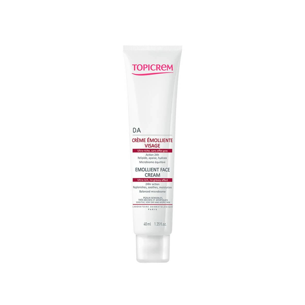 Facial Cream Topicrem Émoliente 40 ml Topicrem