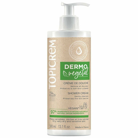 Shower Cream Topicrem Dermovegetal 390 ml Topicrem