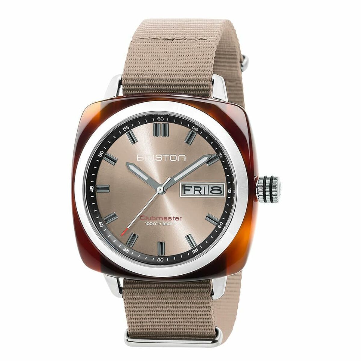 Men's Watch Briston 23342.SA.TS.30.NT Brown Briston