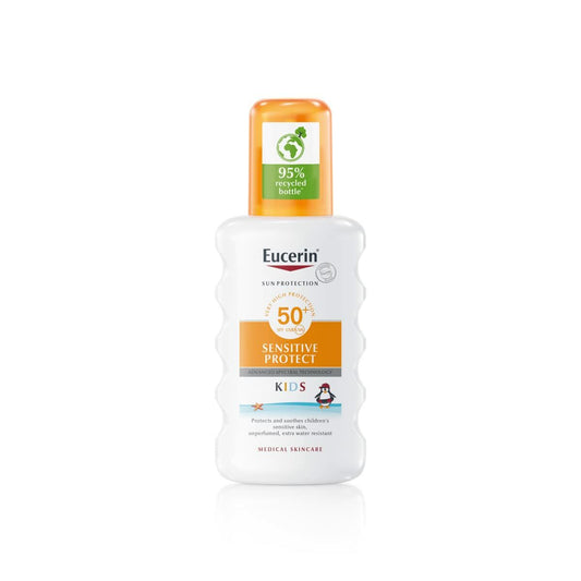 Body Sunscreen Spray Eucerin SENSITIVE PROTECT KIDS Spf 50+ 200 ml