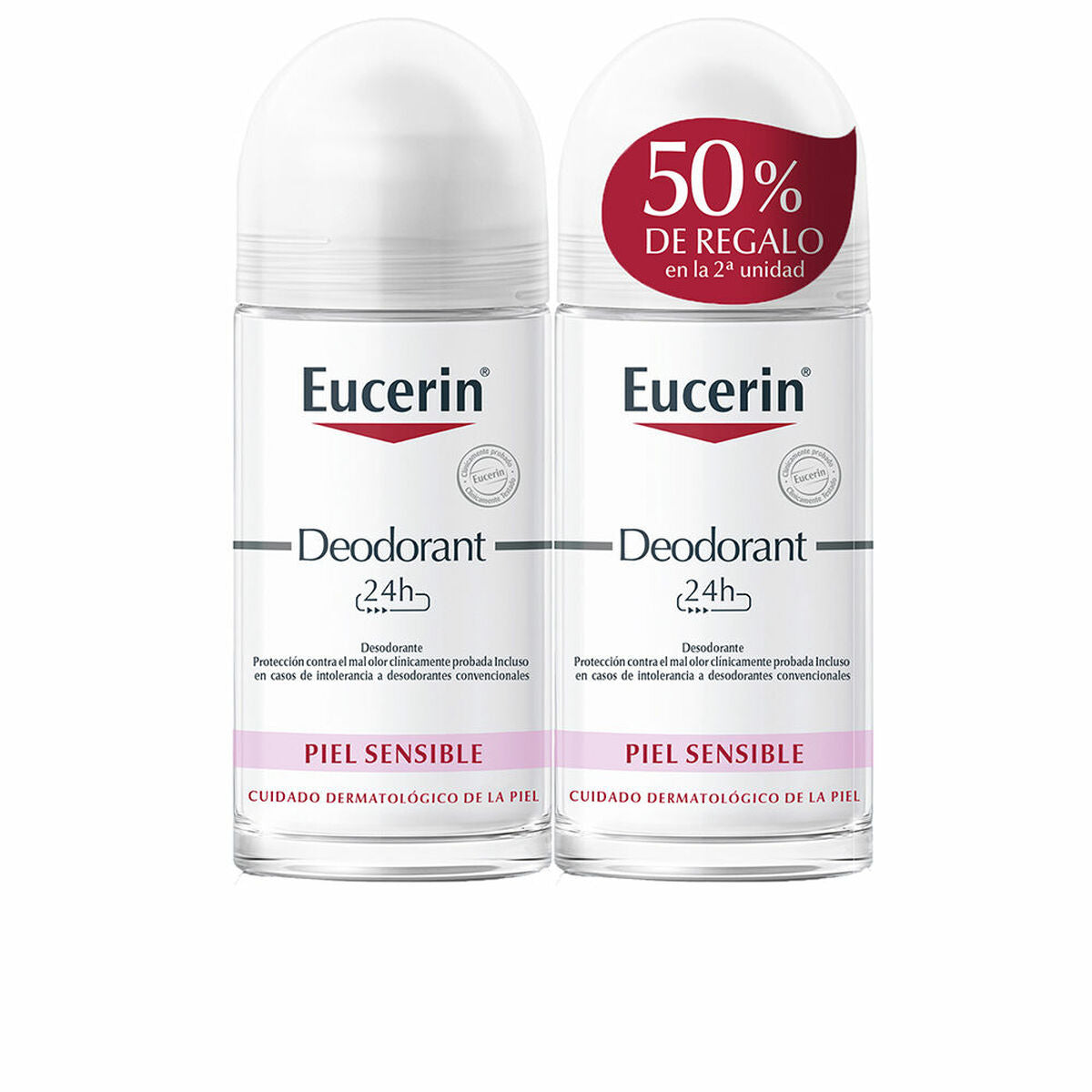 Roll-On Deodorant Eucerin 2 Units Eucerin