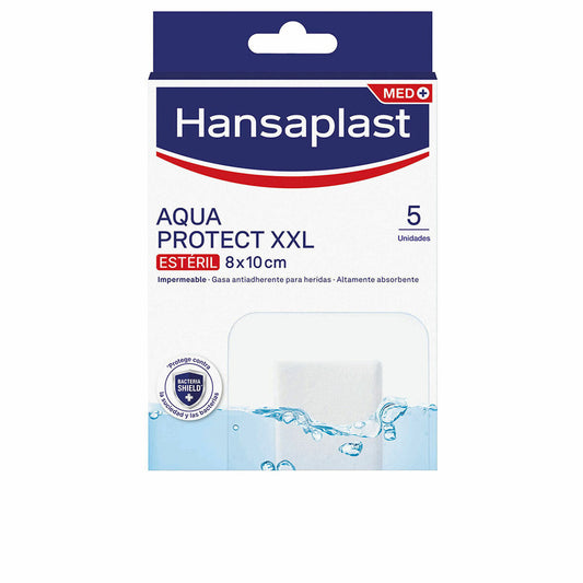 Waterproof Dressings Hansaplast Hp Aqua Protect XXL 5 Units 8 x 10 cm