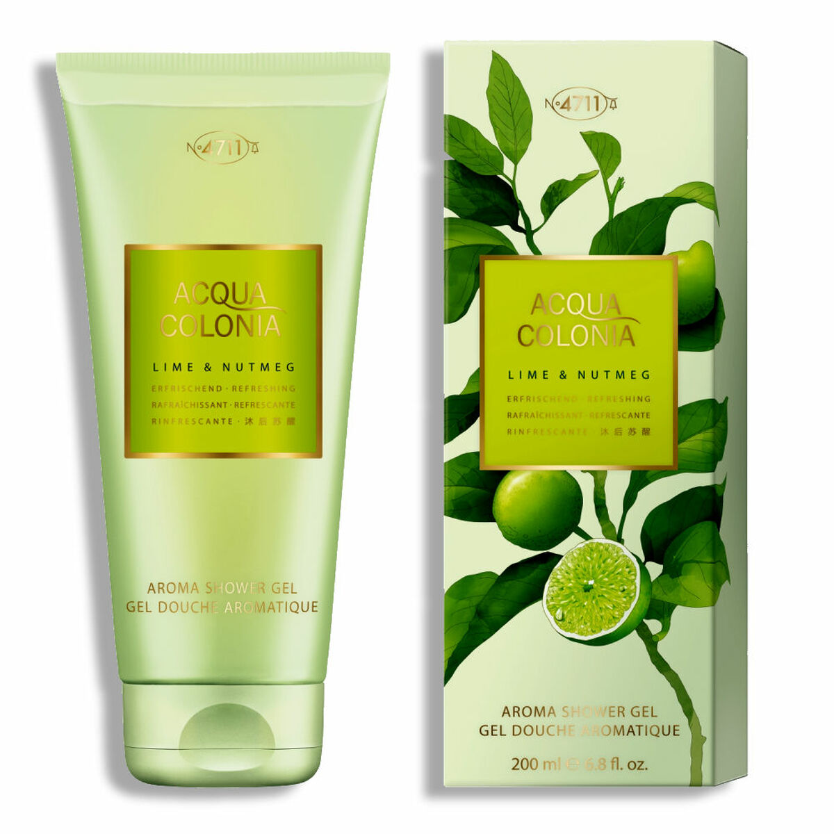 Shower Gel 4711 Lime & Nutmeg 4711