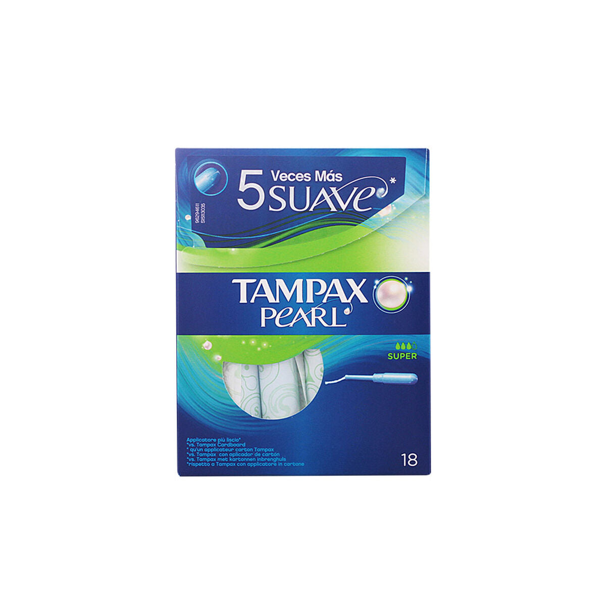 Bath Gel Tampax TAMPAX PEARL (18 Units) Tampax