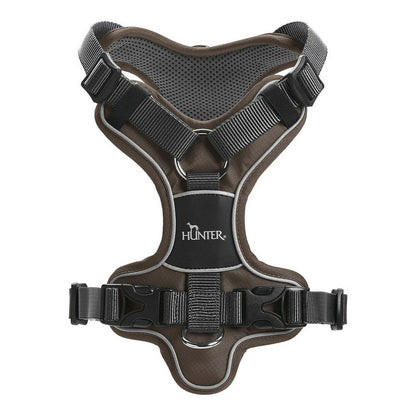 Dog Harness Hunter Divo 34-47 cm Brown XS size Hunter