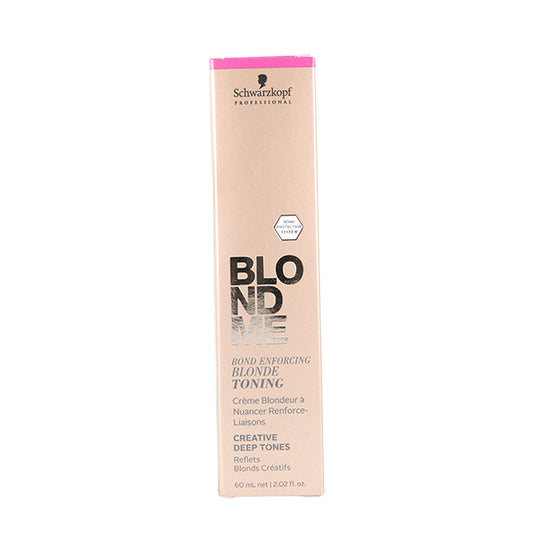 Permanent Dye Blondme Toning Intense Schwarzkopf Nougat (60 ml)