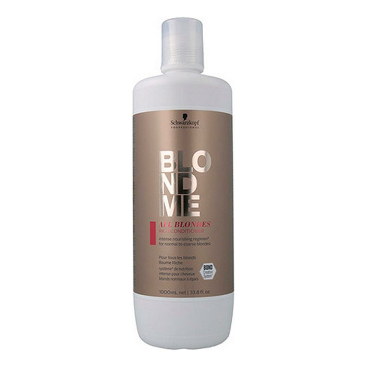 Conditioner Blondme Keratin Restore All Blondes Rich Schwarzkopf (1000 ml) Schwarzkopf