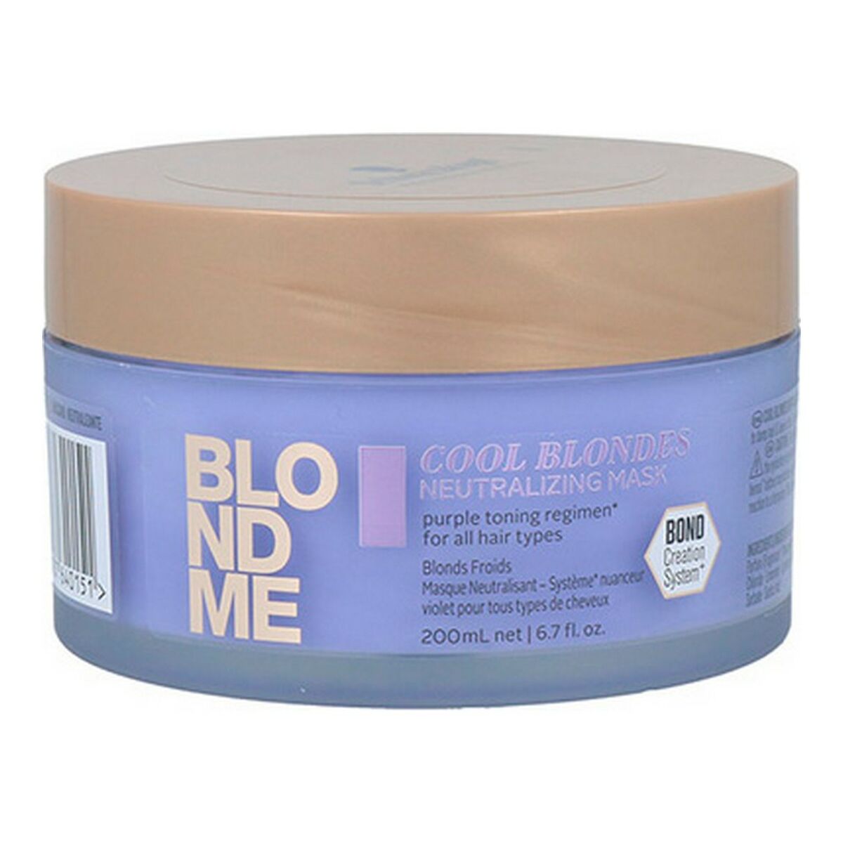 Hair Mask Blondme Cool Blondes Schwarzkopf (200 ml) Schwarzkopf