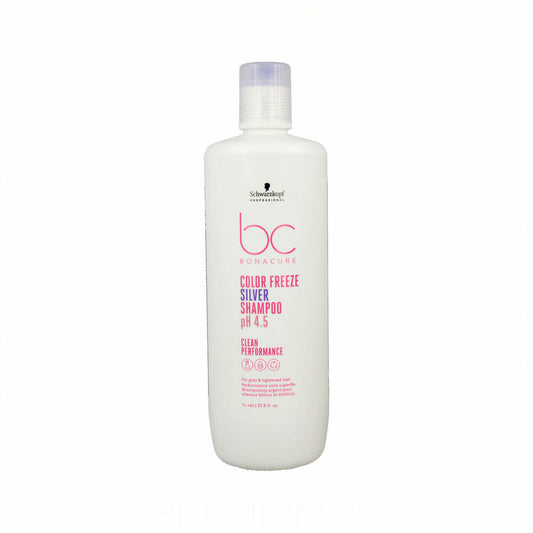 Shampoo Schwarzkopf Bonacure Color Freeze Silver (1000 ml) Schwarzkopf