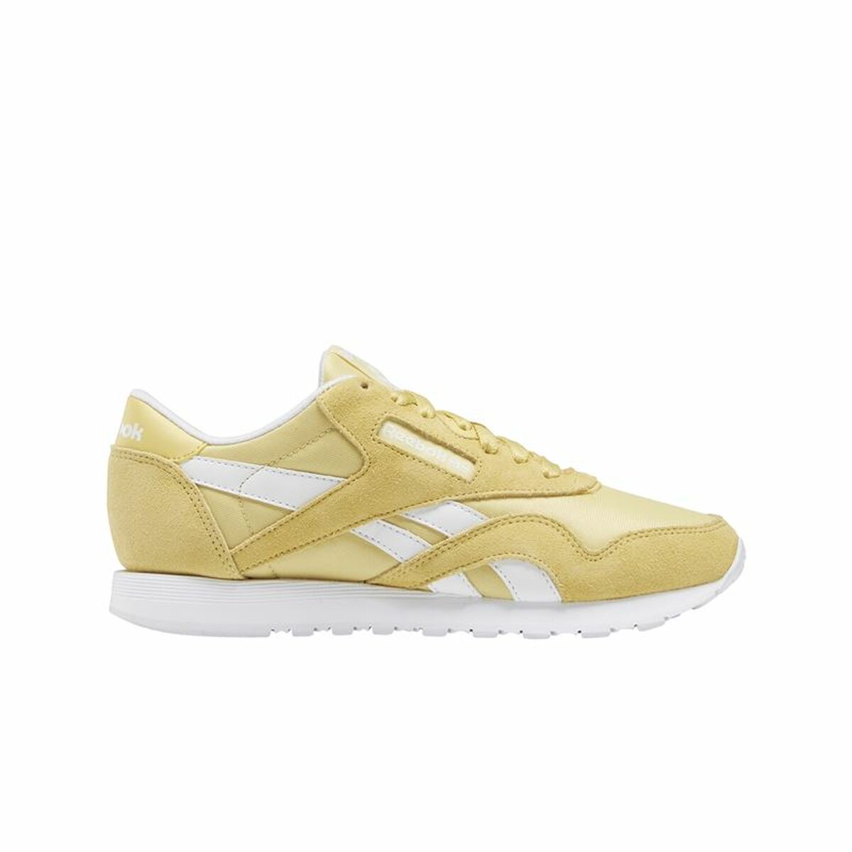 Sports Trainers for Women Reebok Classic Nylon Yellow Reebok