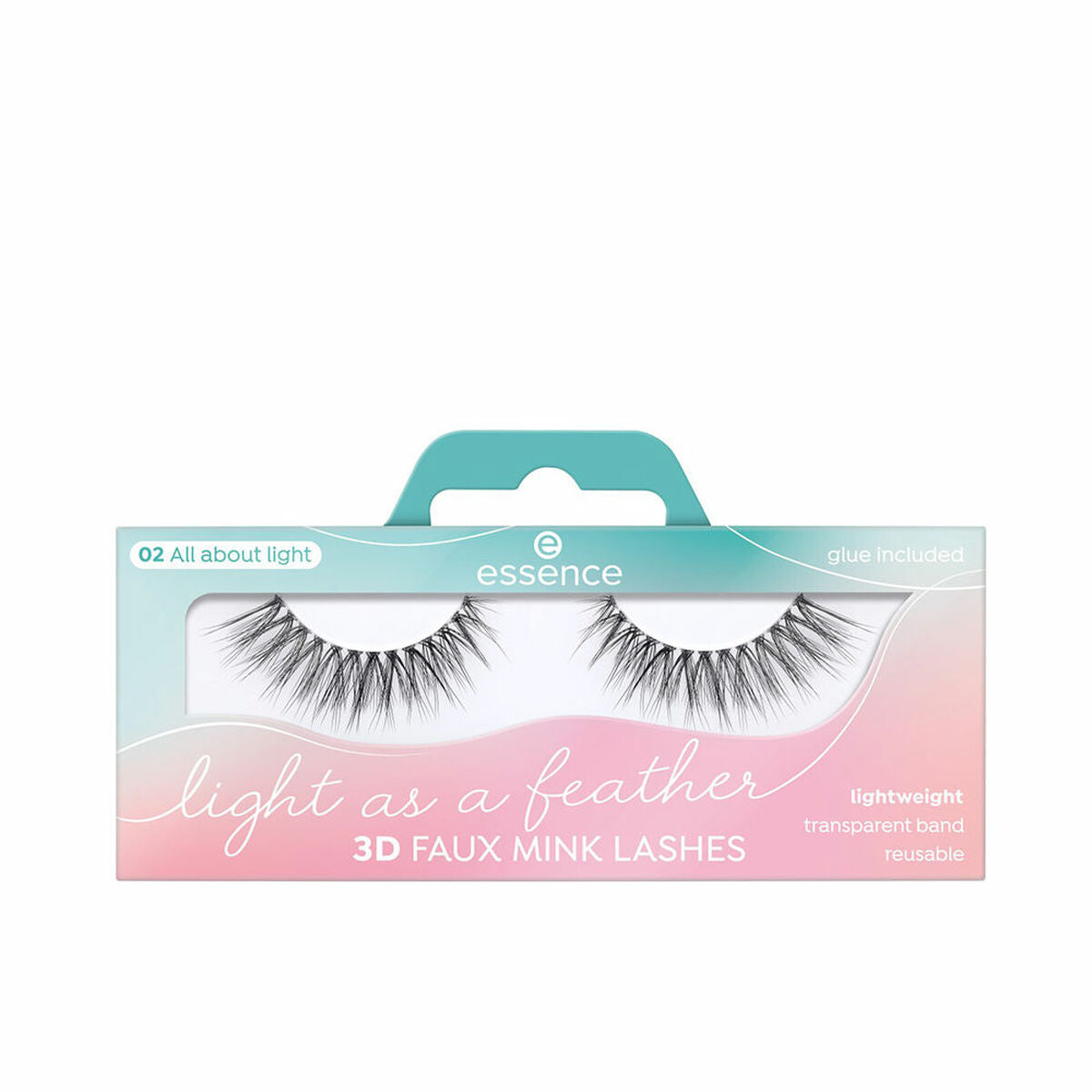 Set of false eyelashes Essence Light as a Feather Nº 02