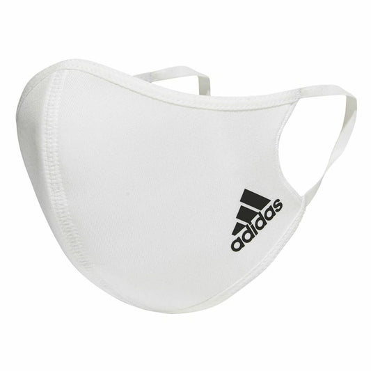 Mask Adidas H34578 White Adults (Size M/L)