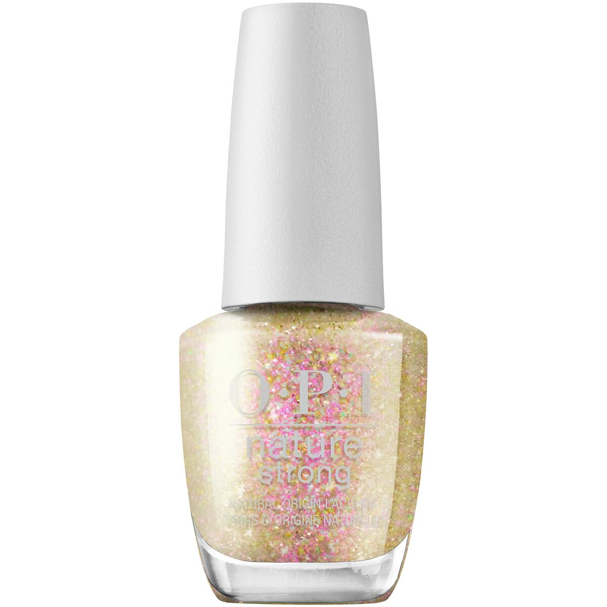 Nail polish Opi Nature Strong Mind-full of Glitter 15 ml