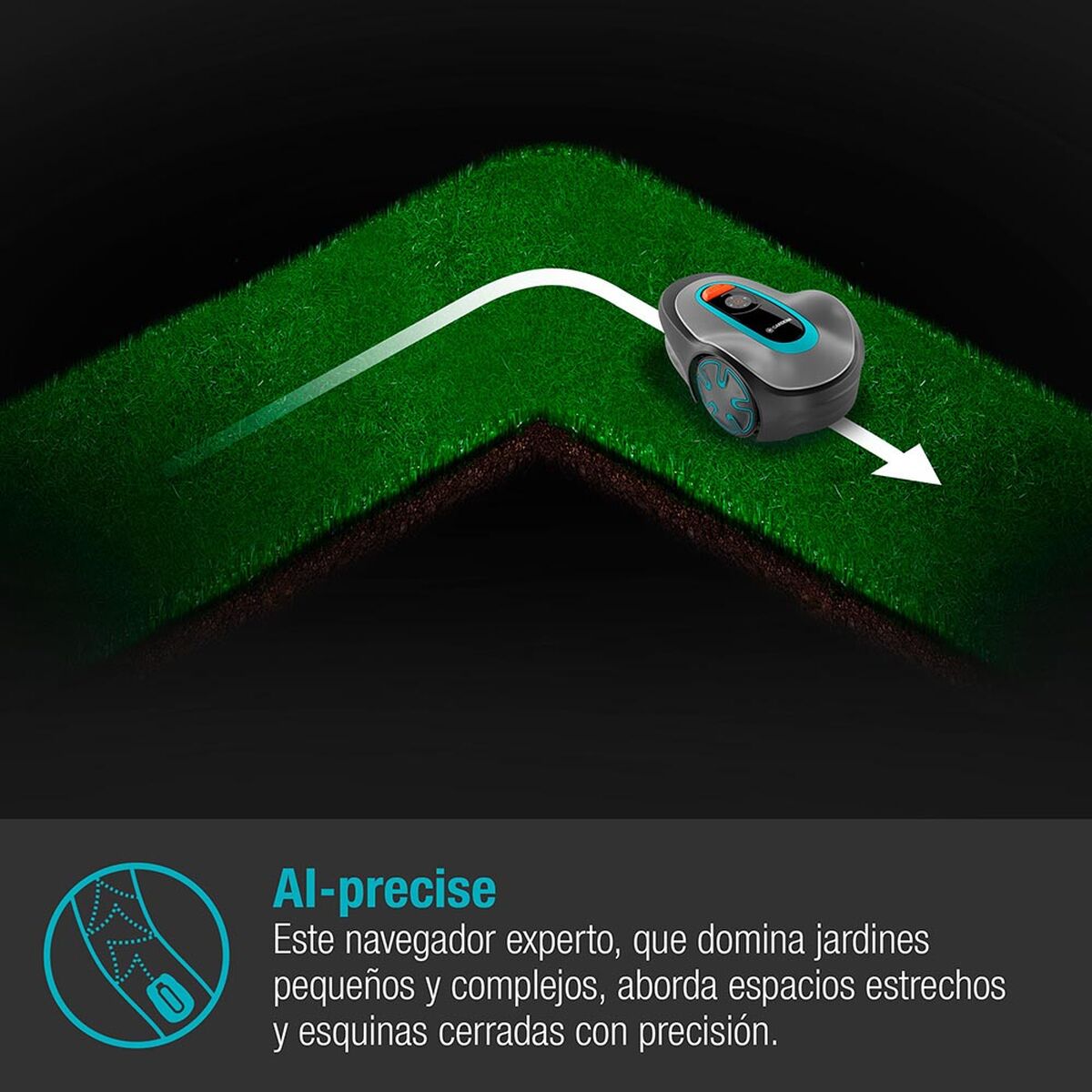 Lawn mowing robot Gardena