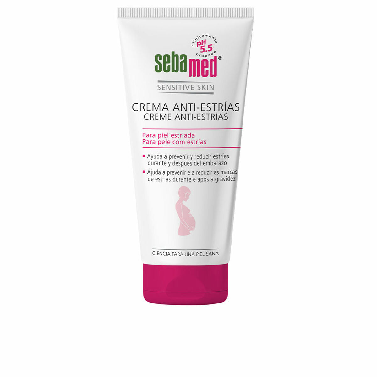 Anti-Stretch Mark Cream Sebamed Piel Sensible 200 ml Sebamed