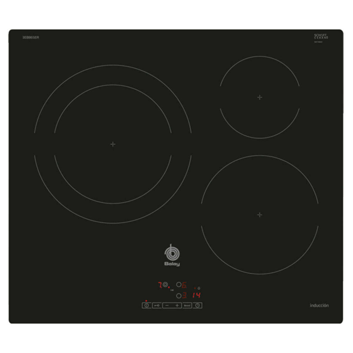 Induction Hot Plate Balay 3EB865ERS 60 cm 60 cm Balay