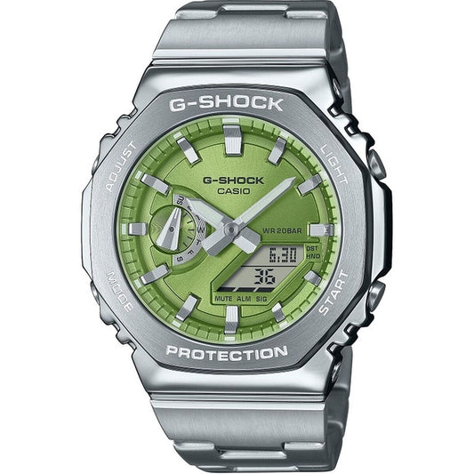 Men's Watch Casio G-Shock OAK G-STEEL LIME GREEN