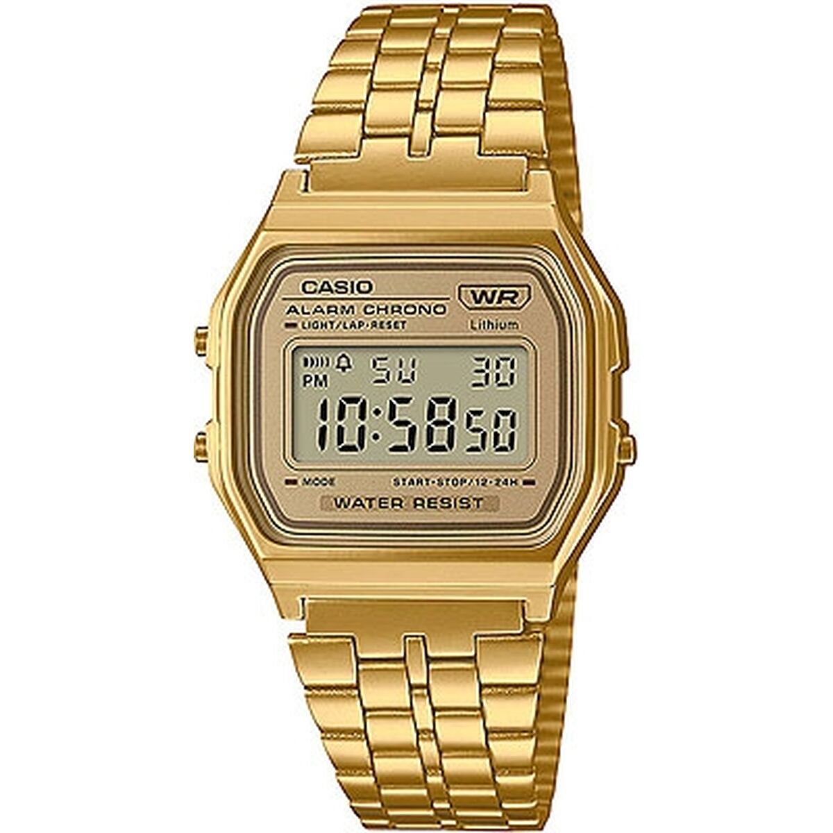 Unisex Watch Casio A158WEGV-9AEF (Ø 33 mm) Casio