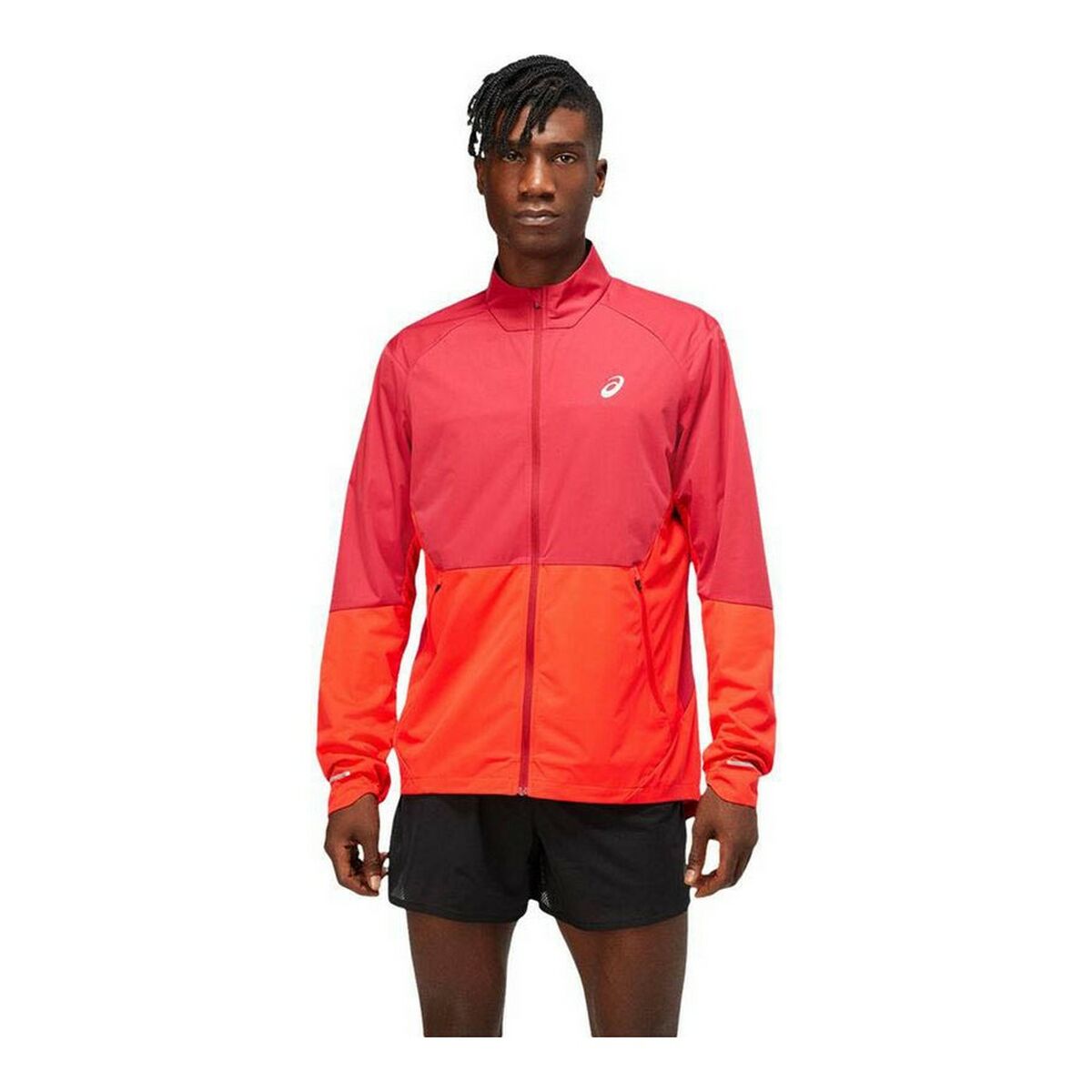 Windcheater Jacket Asics Ventilate Red Asics