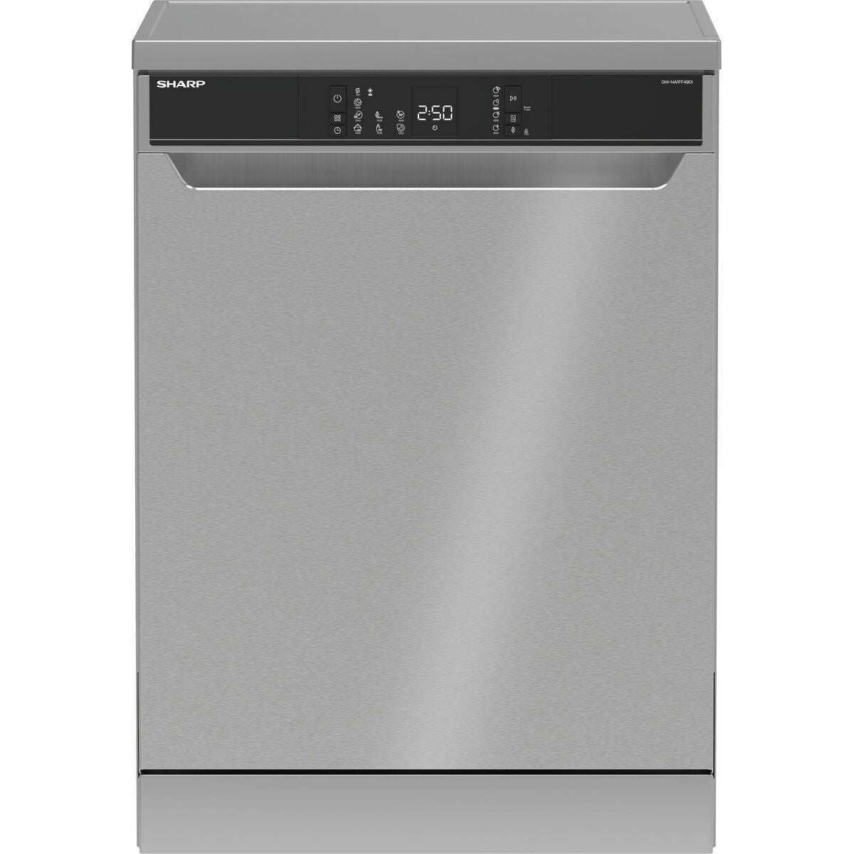 Dishwasher Sharp QWNA1F49DI Steel 60 cm