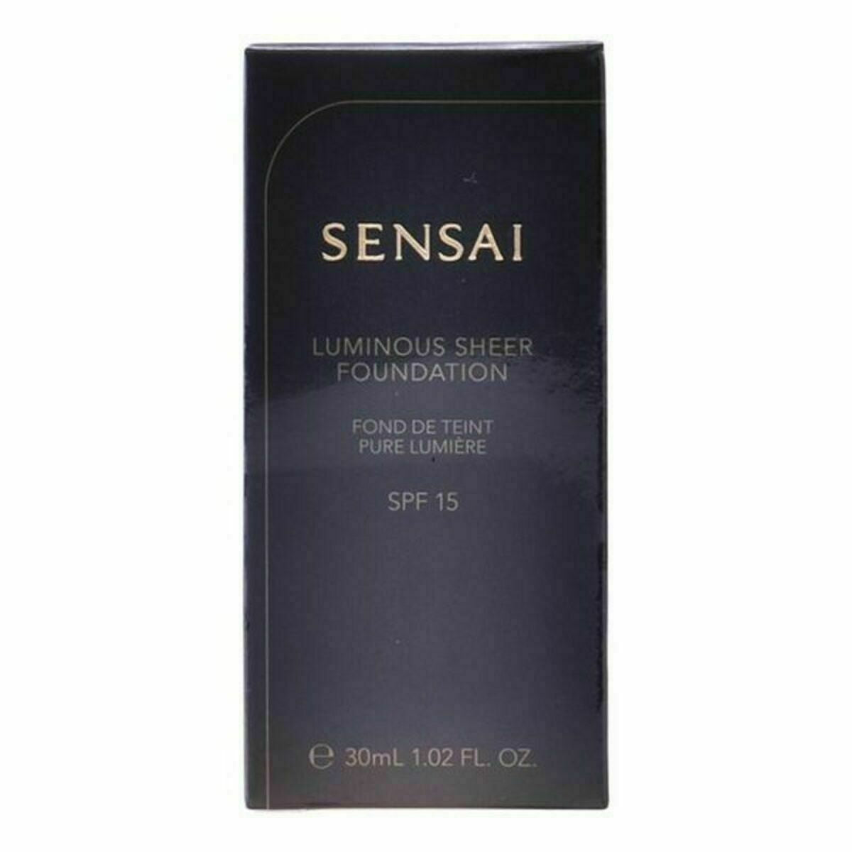 Fluid Foundation Make-up Sensai Kanebo Spf 15 (30 ml) Kanebo