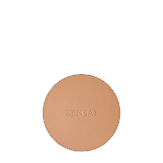 Powder Make-up Base Sensai Total Finish Nº TF206 Golden dune Spf 10 11 g Refill