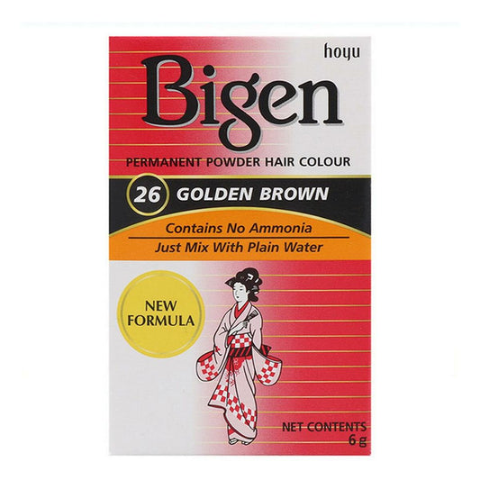 Permanent Dye Bigen 26 Marrón Nº26 (6 gr) Bigen