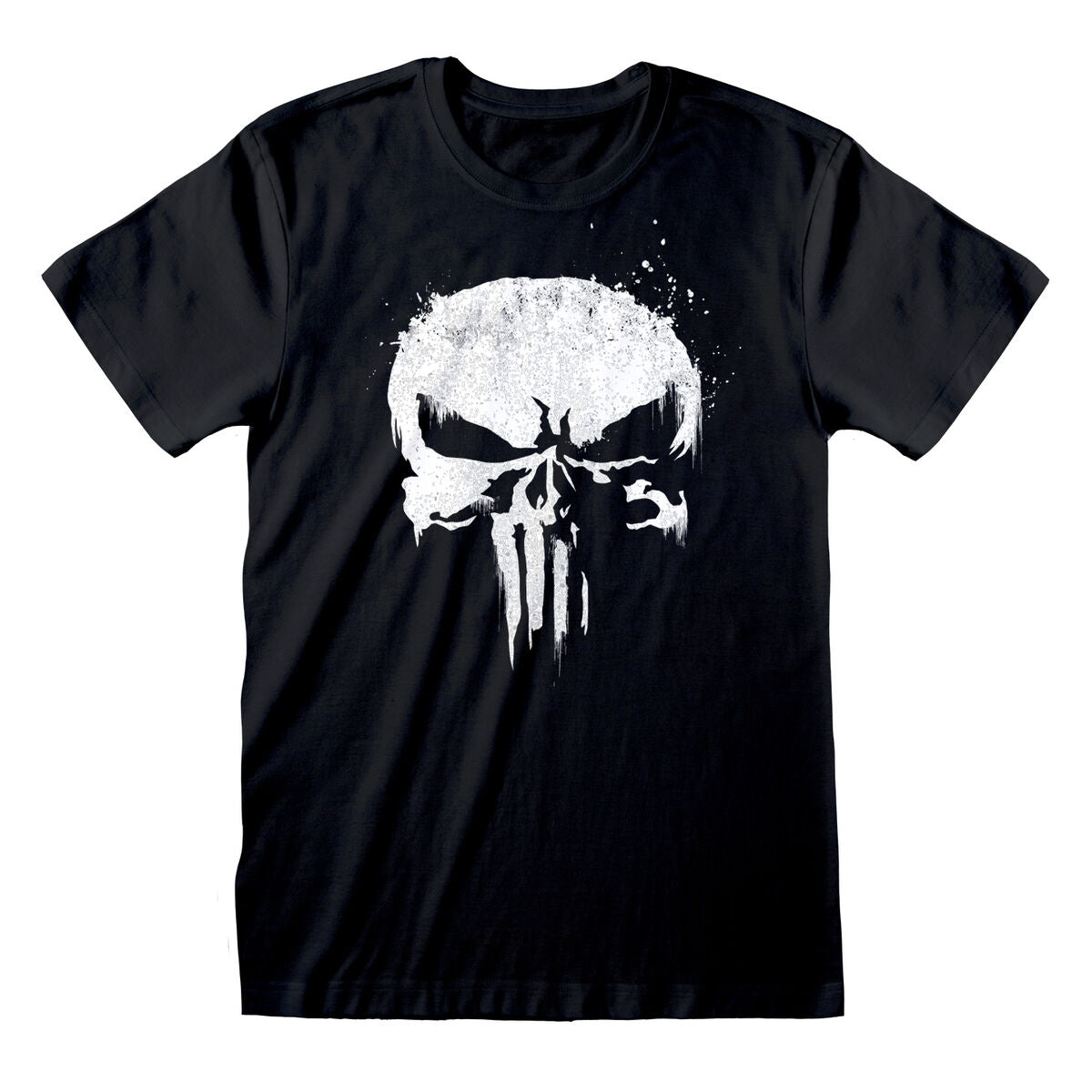 Short Sleeve T-Shirt Marvel Logo Black Unisex Marvel