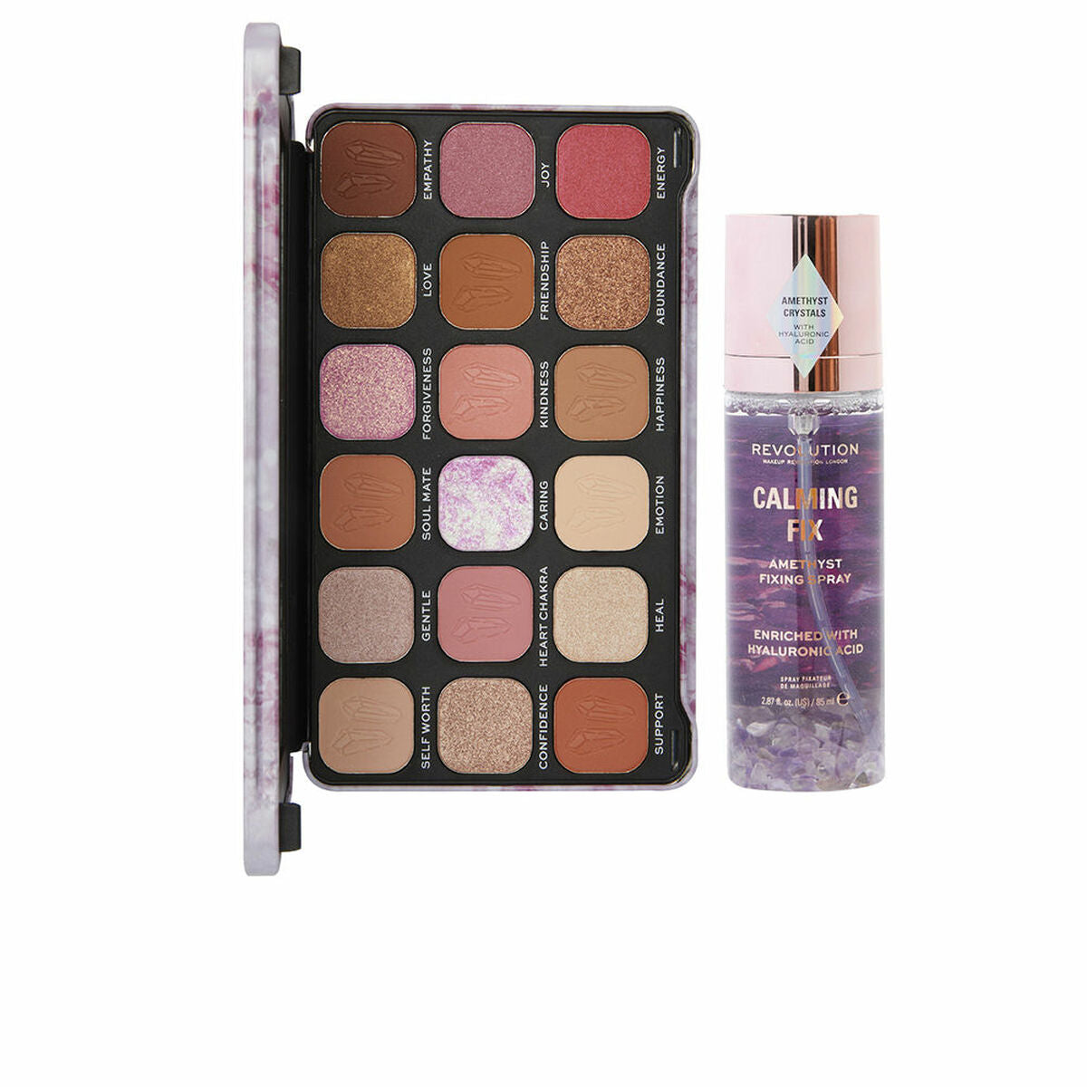 Make-Up Set Revolution Make Up Crystal Aura 2 Pieces Revolution Make Up