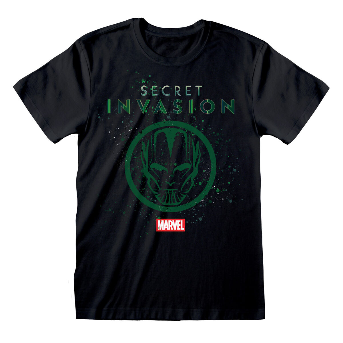 Short Sleeve T-Shirt Marvel Logo Icon Black Unisex Marvel