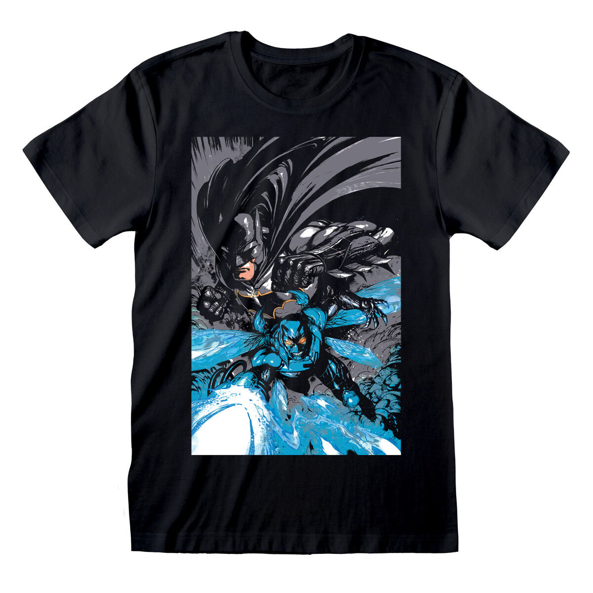 Short Sleeve T-Shirt Batman Team Up Black Unisex Batman