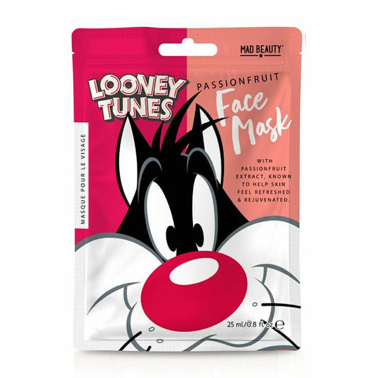 Facial Mask Mad Beauty Looney Tunes Sylvester Passionfruit (25 ml) Mad Beauty