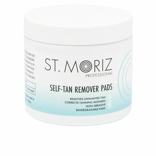 Facial discs St. Moriz PROFESSIONAL ST. MORIZ Make Up Remover Self-Tanning [Lotion/Spray/Milk] (60 Units) St. Moriz