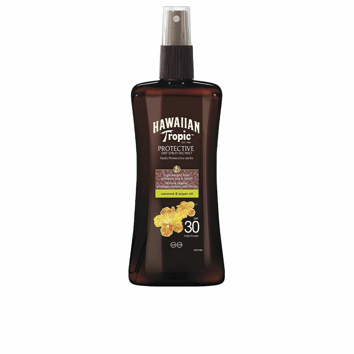 Sunscreen Oil Hawaiian Tropic Coconut Argan Spf 30 Coconut Argan 200 ml Hawaiian Tropic