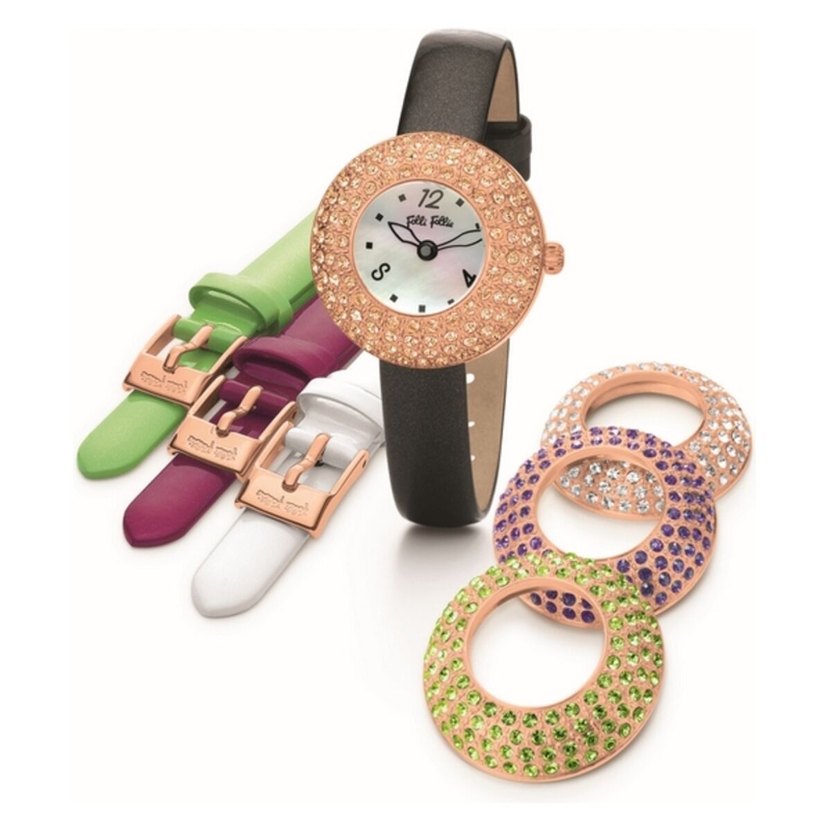 Ladies' Watch Folli Follie wf0b055sps (Ø 30 mm)