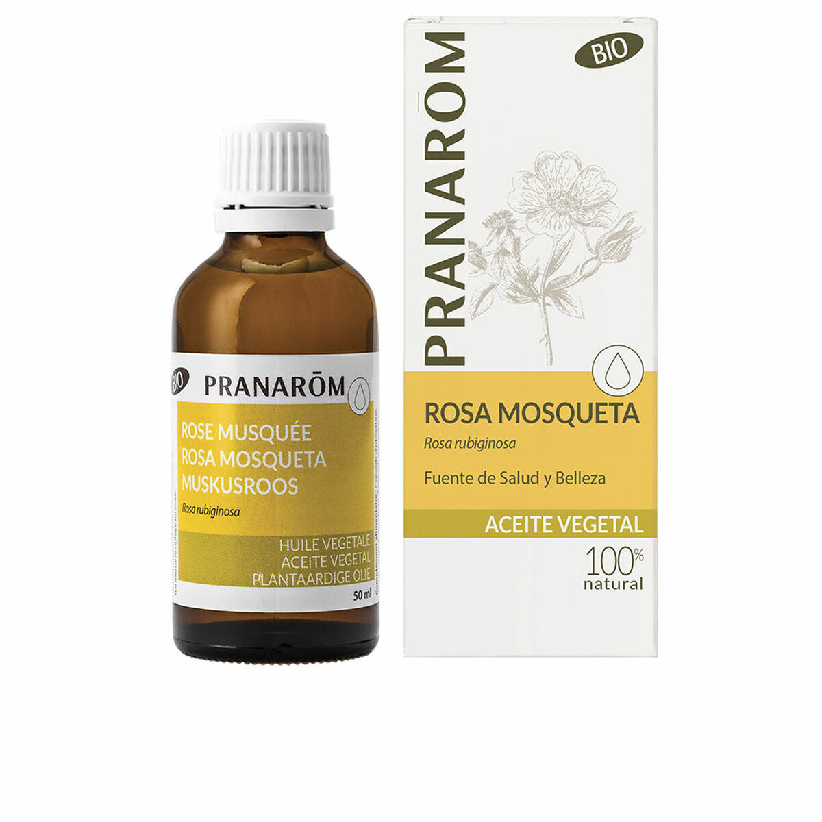 Facial Oil Pranarôm Rosehip 50 ml Pranarôm