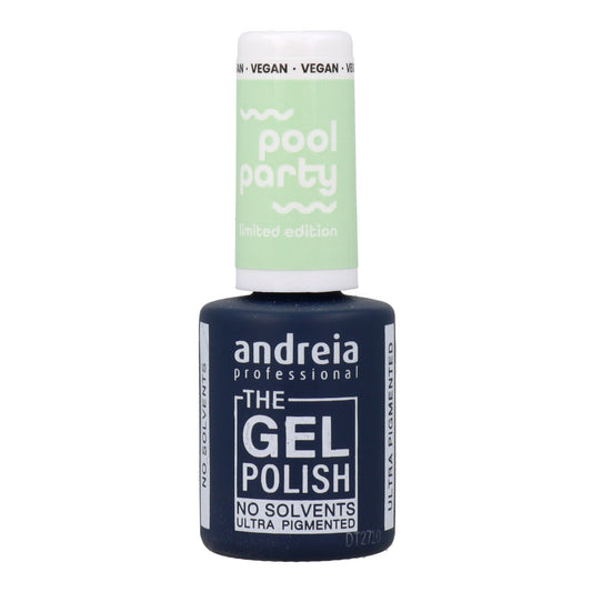 Nail Polish Semi-permanent Andreia Polish Pool Party N.5 Light Green 10,5 ml