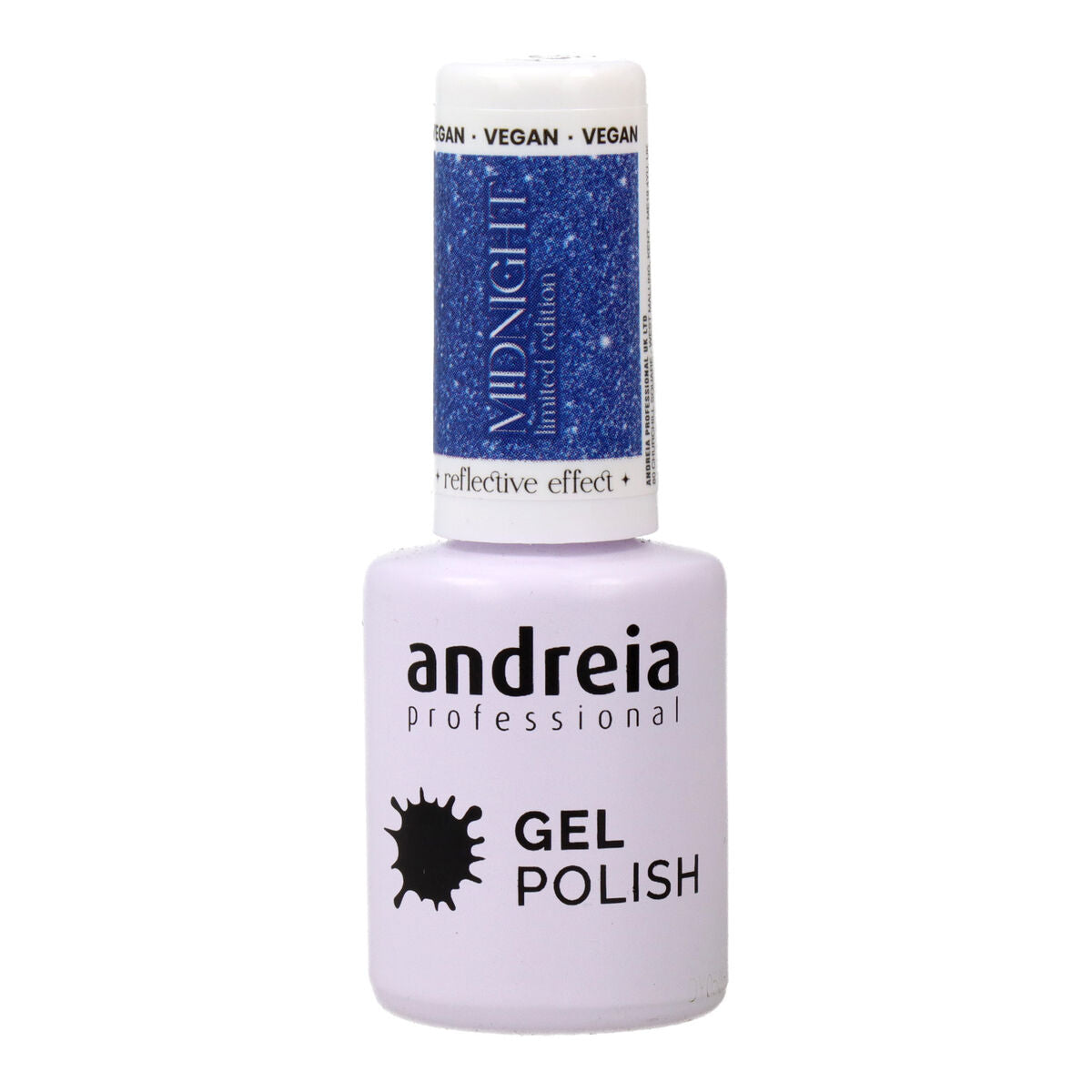 Nail Polish Semi-permanent Andreia Polish Reflective Colors Md1 Blue 10,5 ml