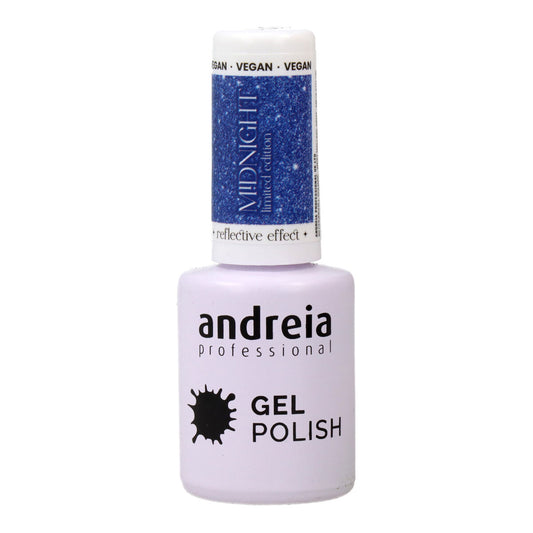 Nail Polish Semi-permanent Andreia Polish Reflective Colors Md1 Blue 10,5 ml