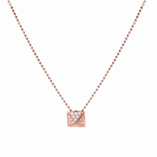 Ladies' Necklace Sif Jakobs P1851-CZ-RG 23 cm Sif Jakobs