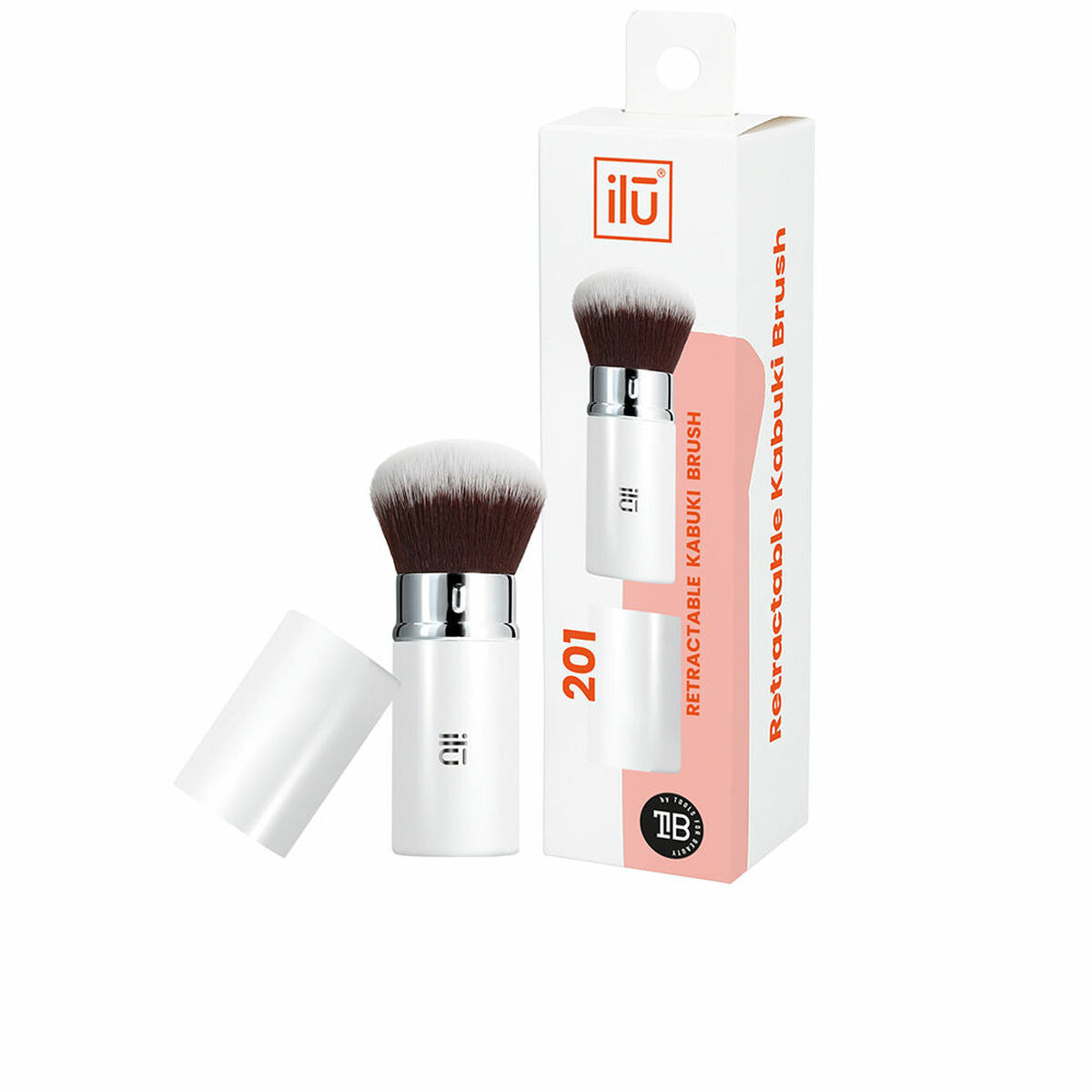 Make-up Brush Ilū Nº 201 Retractable Kabuki Loose Dust Ilū