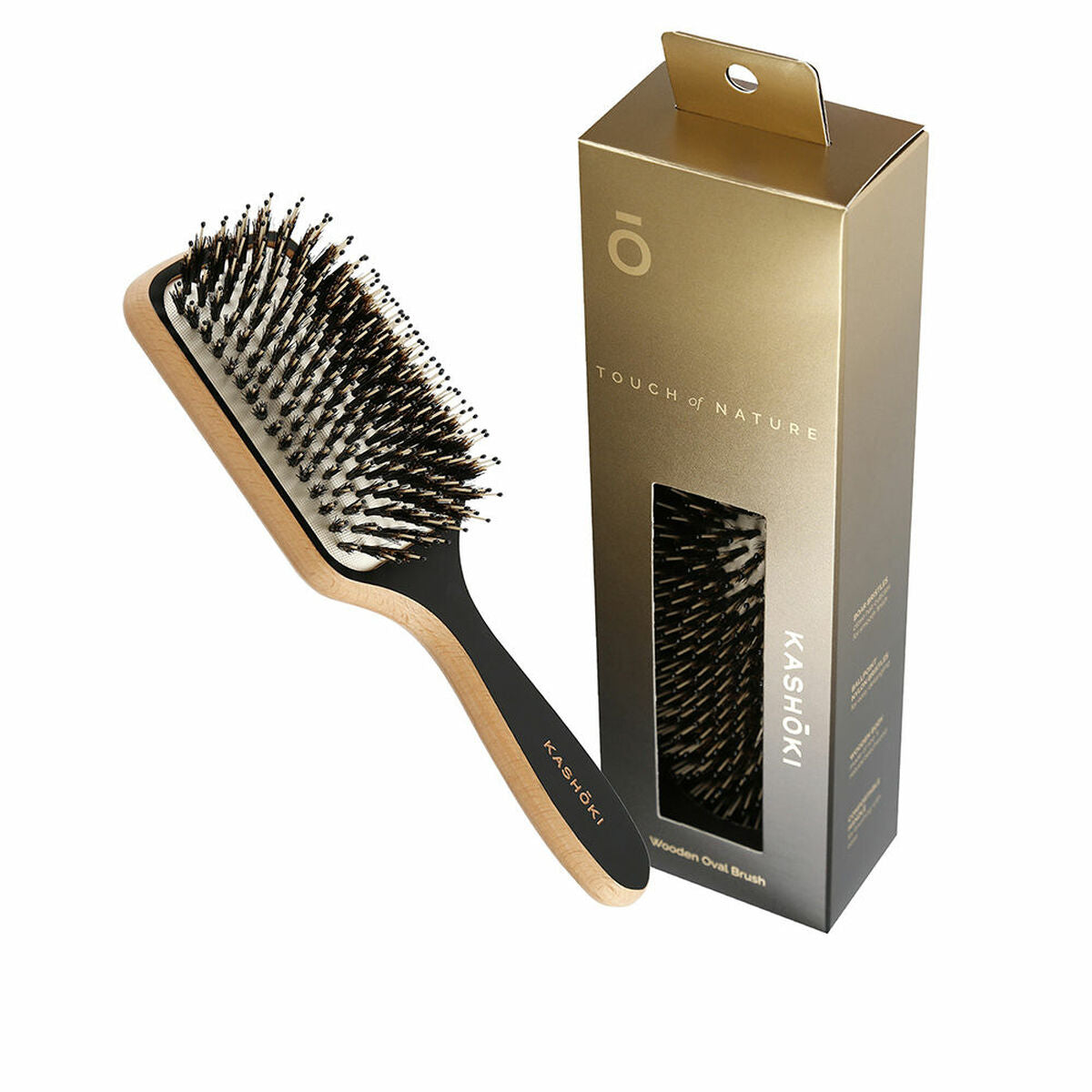 Detangling Hairbrush Kashōki Touch Of Nature Squared Kashōki