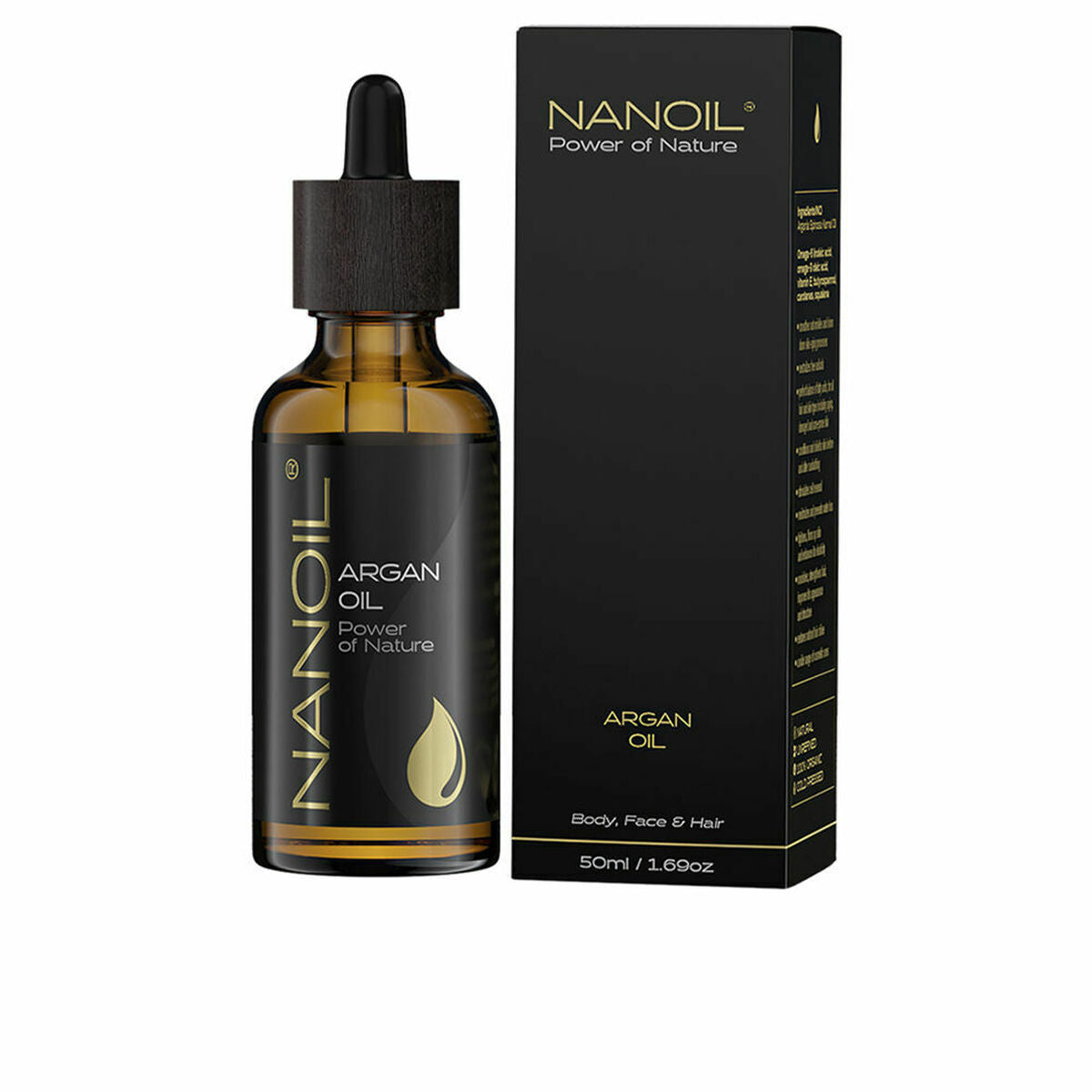 Facial Oil Nanoil Power Of Nature Argan Oil 50 ml Nanoil